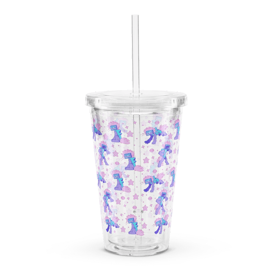 Pastel Razor Plastic Tumbler product image (1)