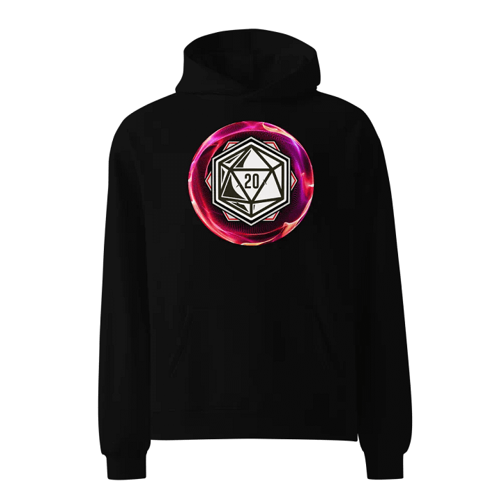 Critical Hit Swirl 20-Sided Dice Hoodie product image (3)
