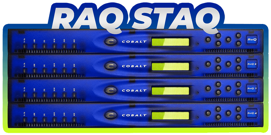 Cobalt RaQ Staq sticker product image (1)