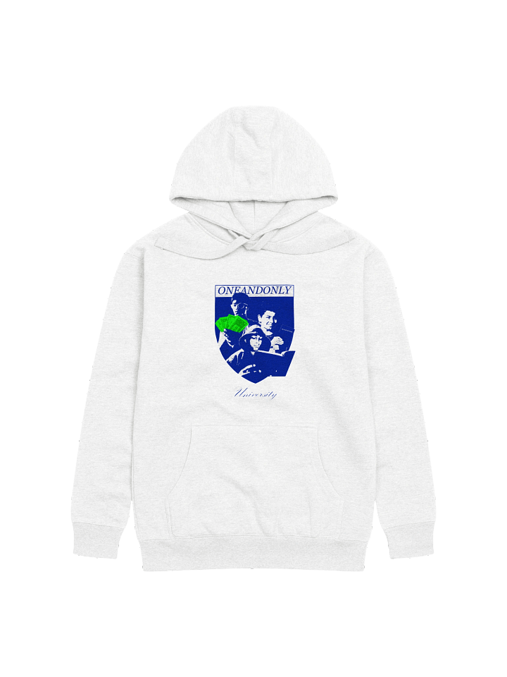 ONEANDONLY white hoodie product image (1)