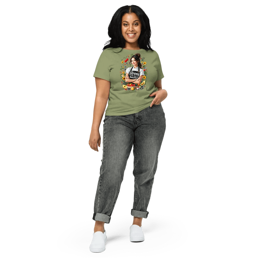 Strong is the New Beautiful Longline Tee product image (33)