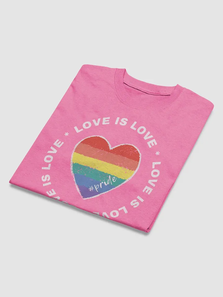 Rainbow Pride Heart T-Shirt product image (3)