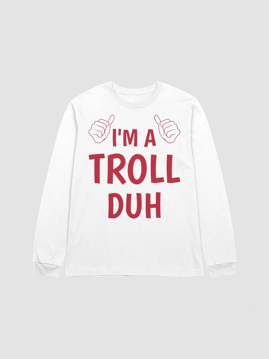 Troll Gesture Long Sleeve Tee product image (1)