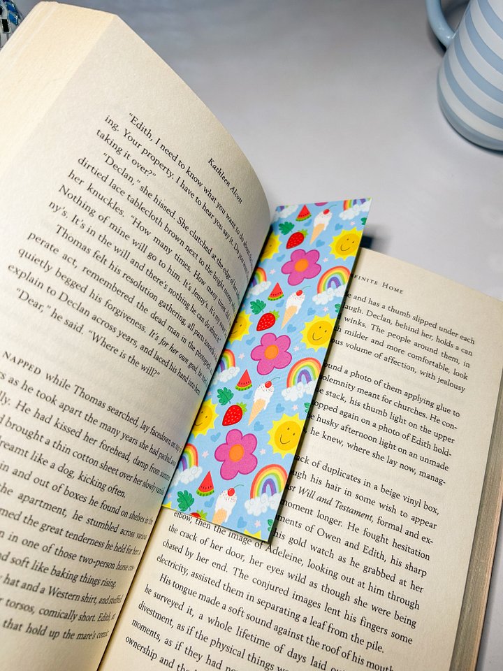 Summer Sky Doodle Bookmark product image (1)