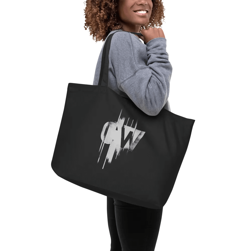 Abstract Persona 004 (Black) (Organic Cotton Tote) product image (9)