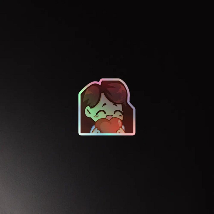 WhitHeart Emote Sticker product image (4)