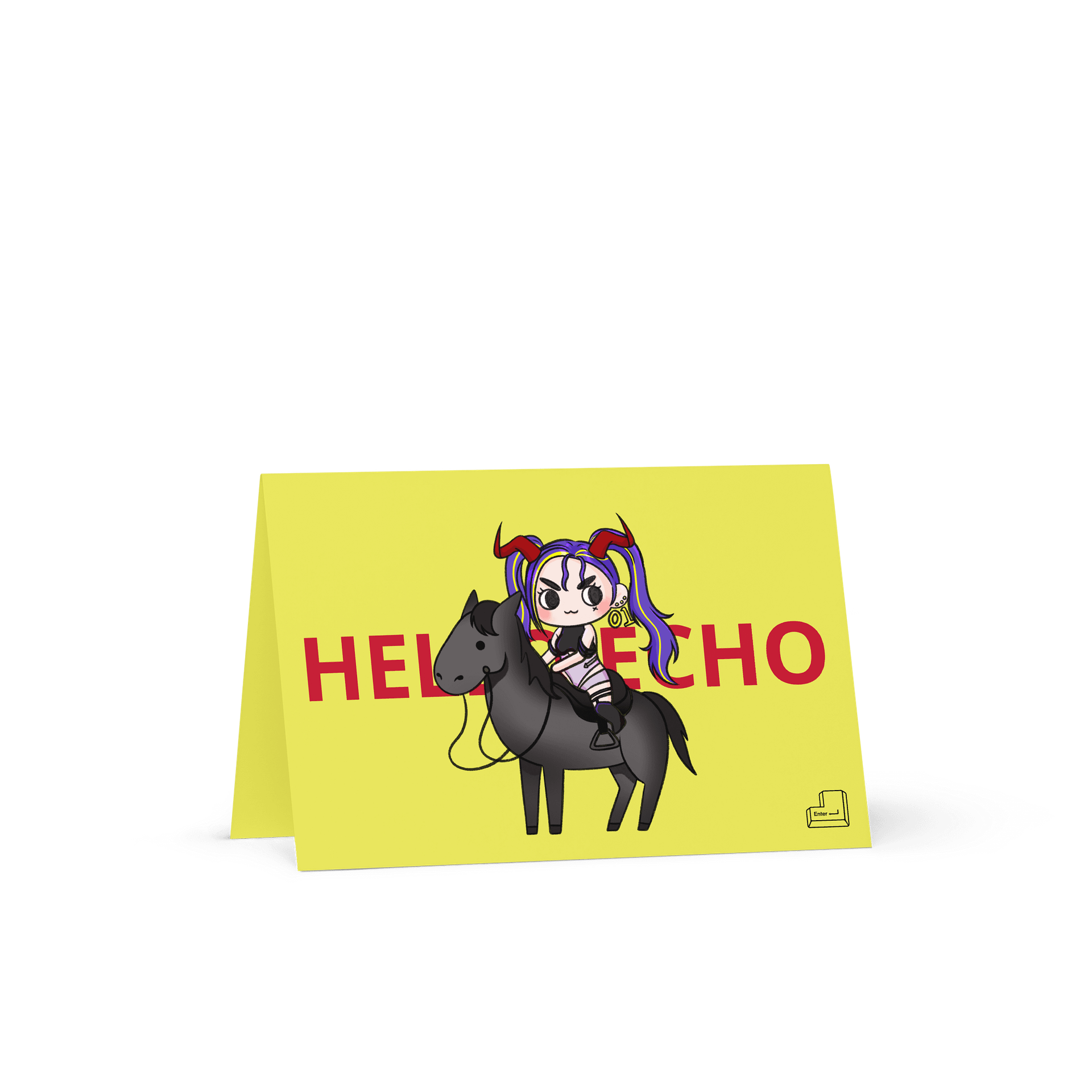 Hand written card from Hana product image (2)