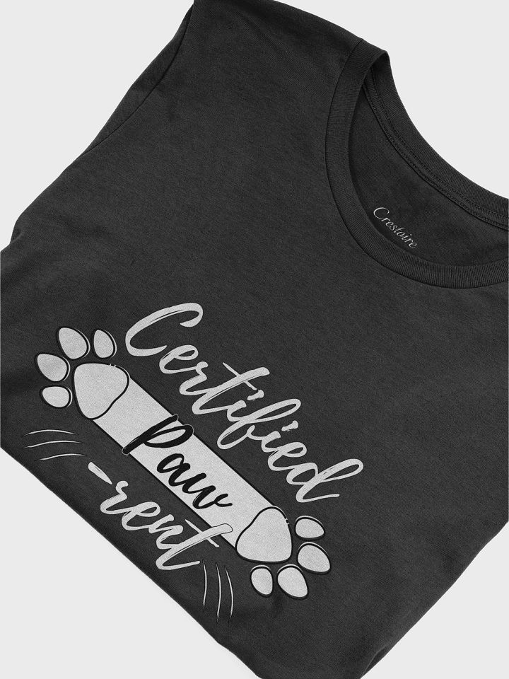 Certified Paw-rent Soft Unisex T-Shirt product image (2)