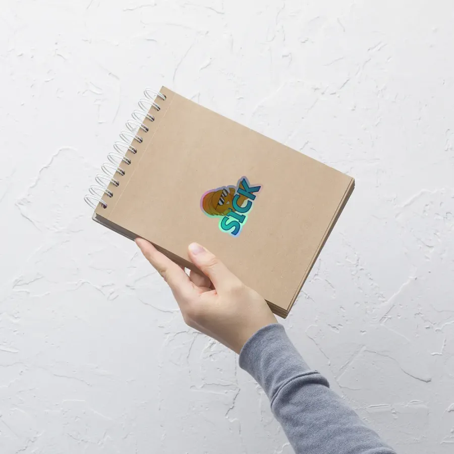 Sick Fish Holographic Sticker product image (7)