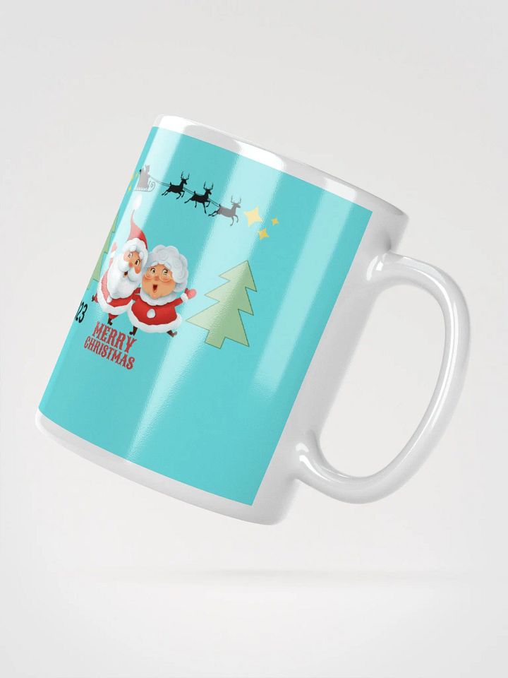 MERRY CHRISTMAS SANTA RIDES 2023 SEA BLUE product image (3)