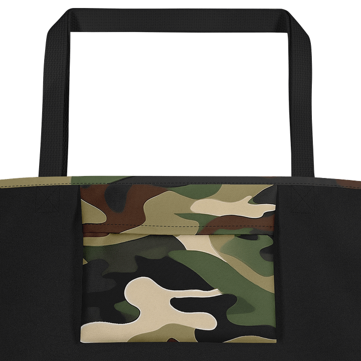 Large Tote Bag w/Pocket camo product image (2)