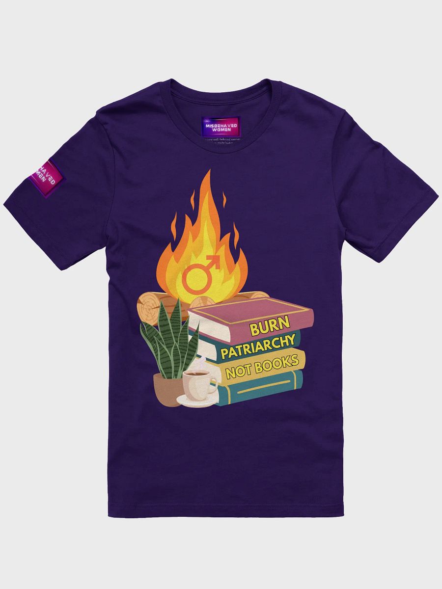 Burn Patriarchy Not Books product image (1)