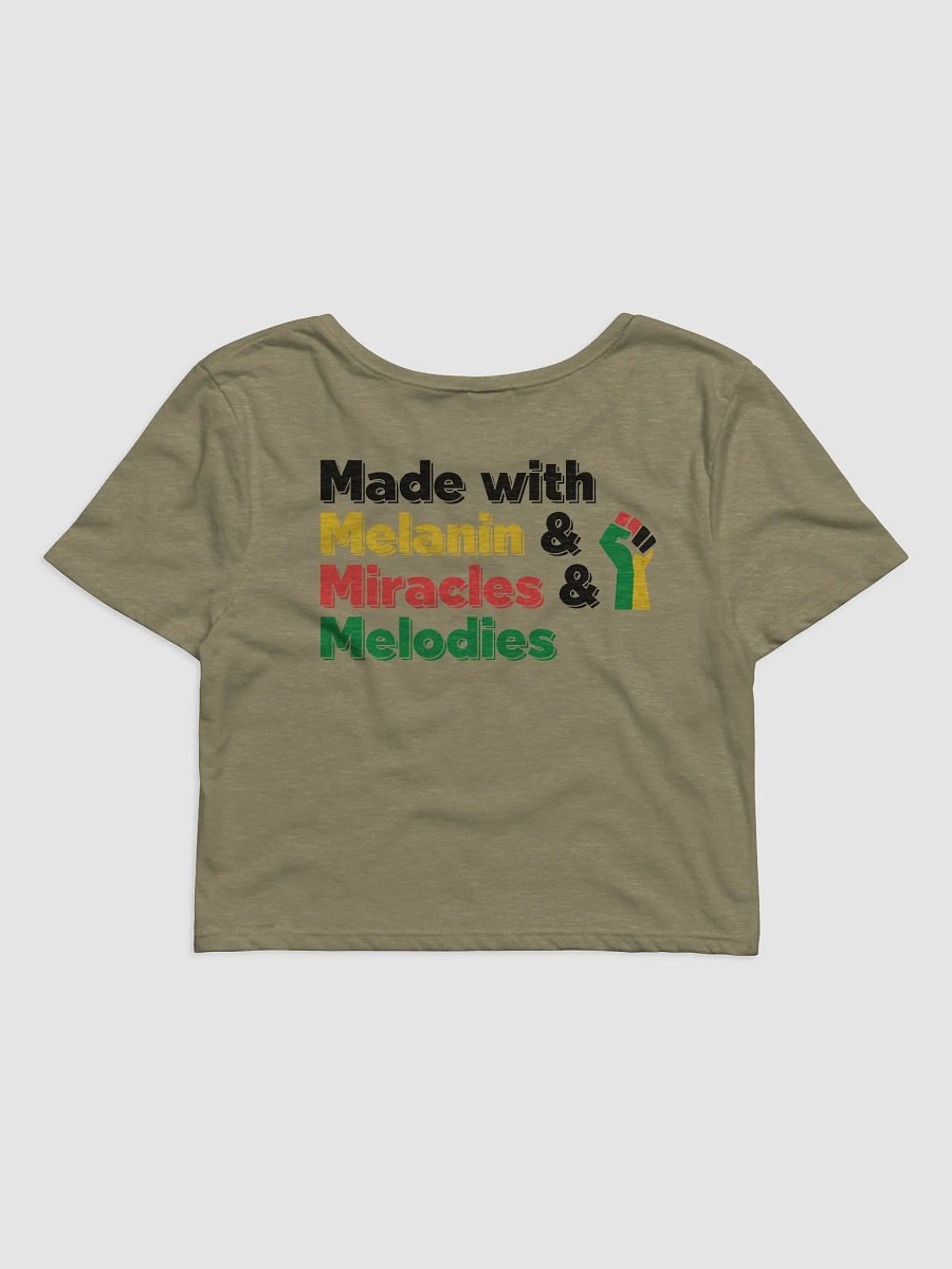 Melanin Miracles Crop Tee product image (4)