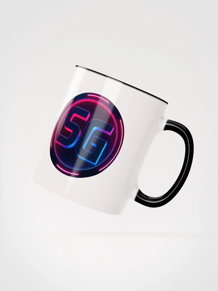 Neon Gaming Controller Ceramic Mug product image (3)