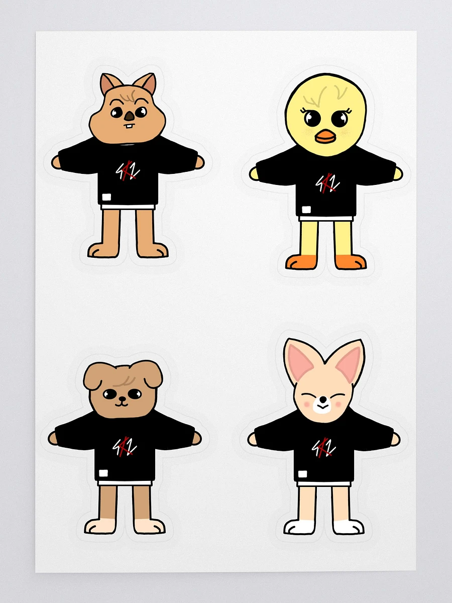 SKZOO member basic stickers - Maknae line product image (1)