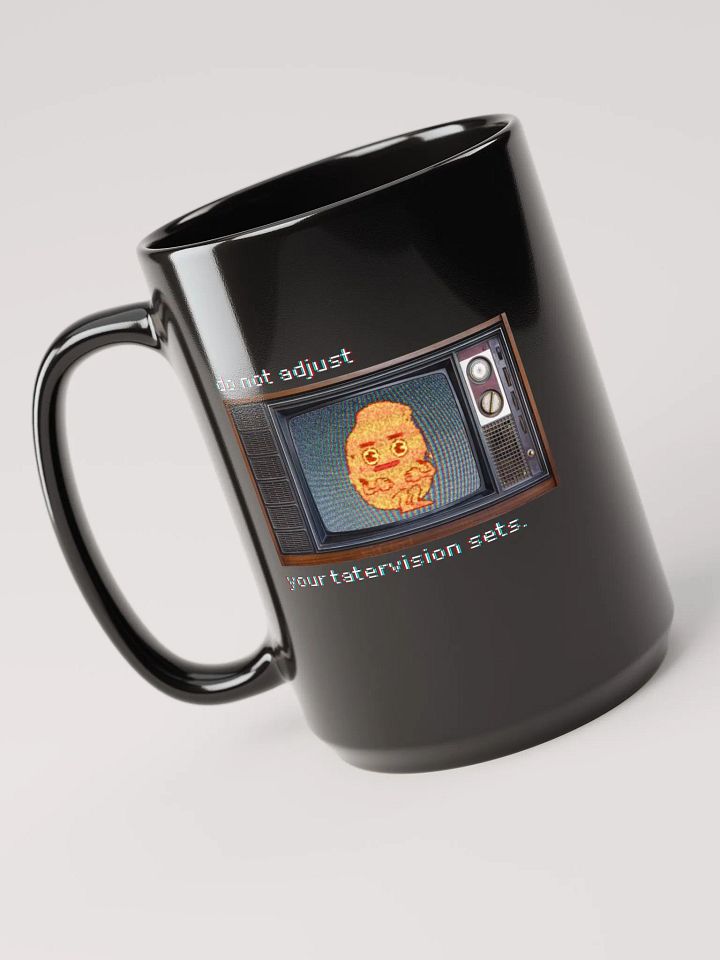TATERVISION black glossy mug product image (1)