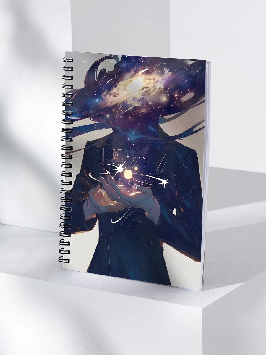Cosmic Galaxy Dreams Spiral Notebook product image (4)