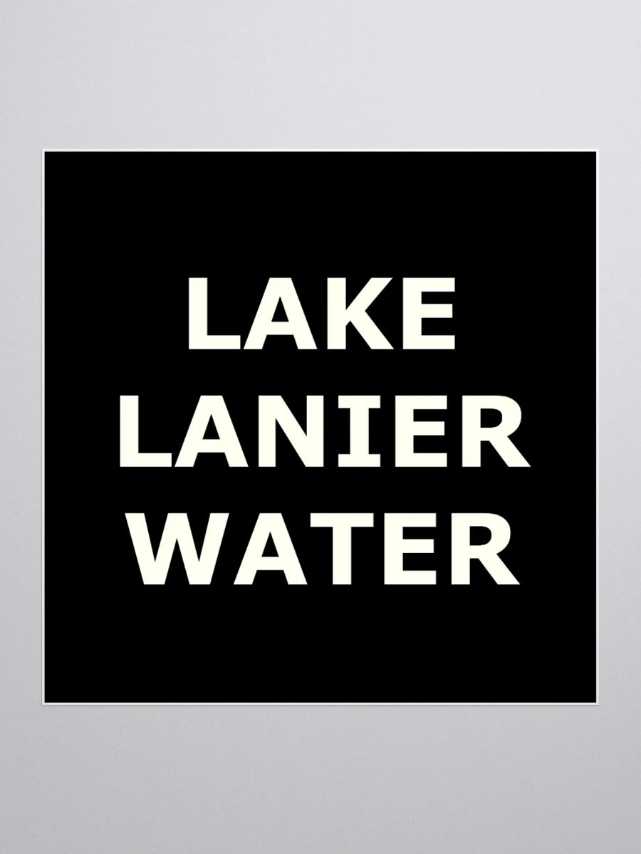 LAKE LANIER WATER STICKER product image (2)