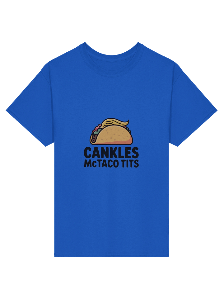 CANKLES MCTACOTITS Cartoon Taco T-Shirt product image (1)