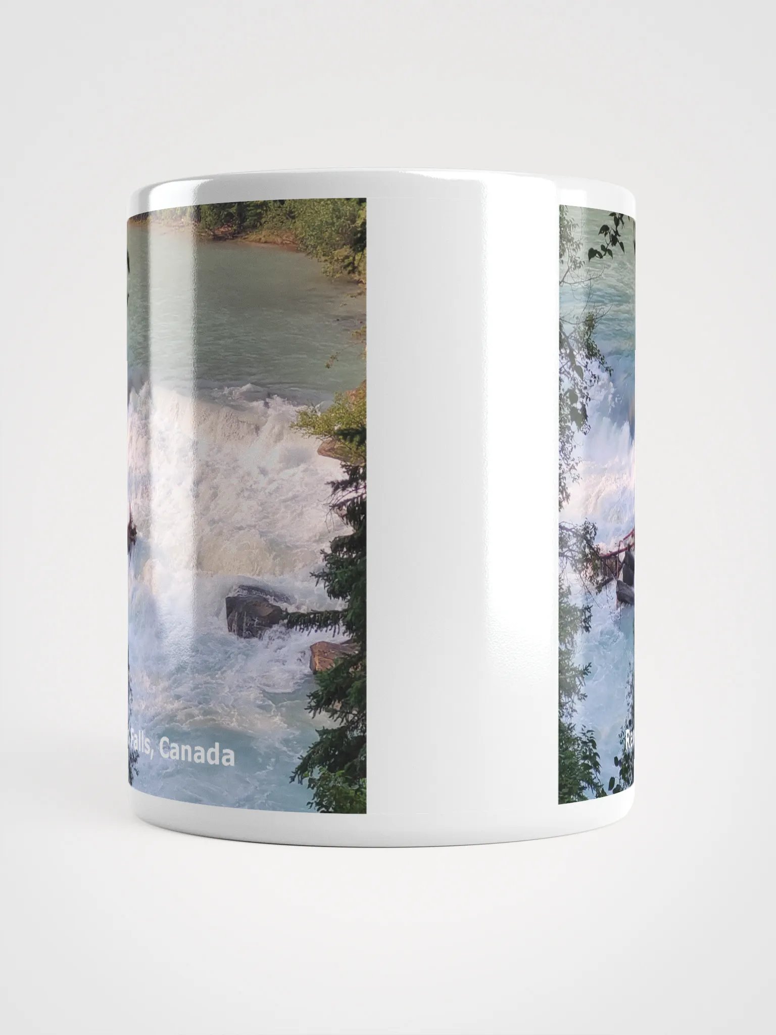 White Glossy Mug - Rearguard Falls product image (5)