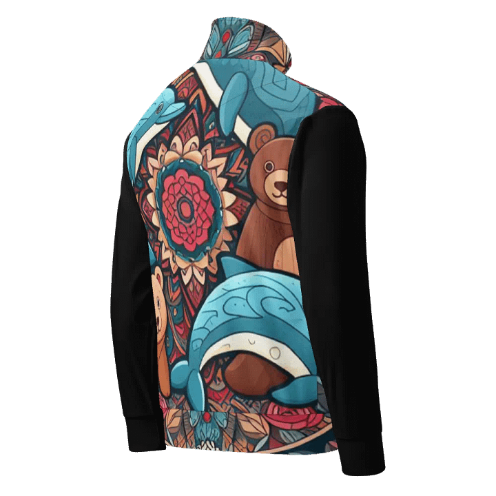 Mystical Wildlife Mandala Track Jacket |Ai Design product image (2)