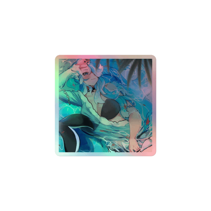 Star Form Holographic Sticker product image (1)