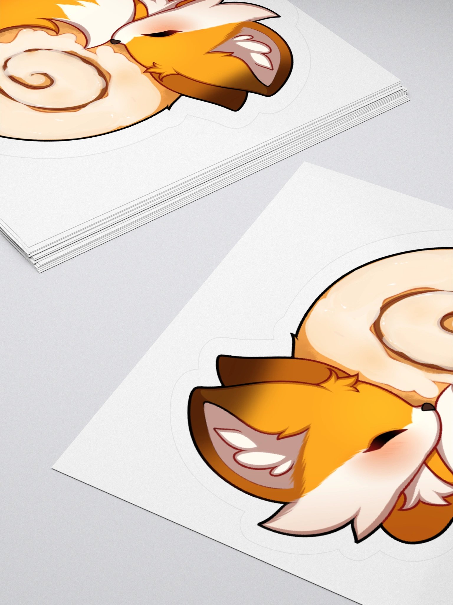 Sweet Roll Fox Stickers product image (12)