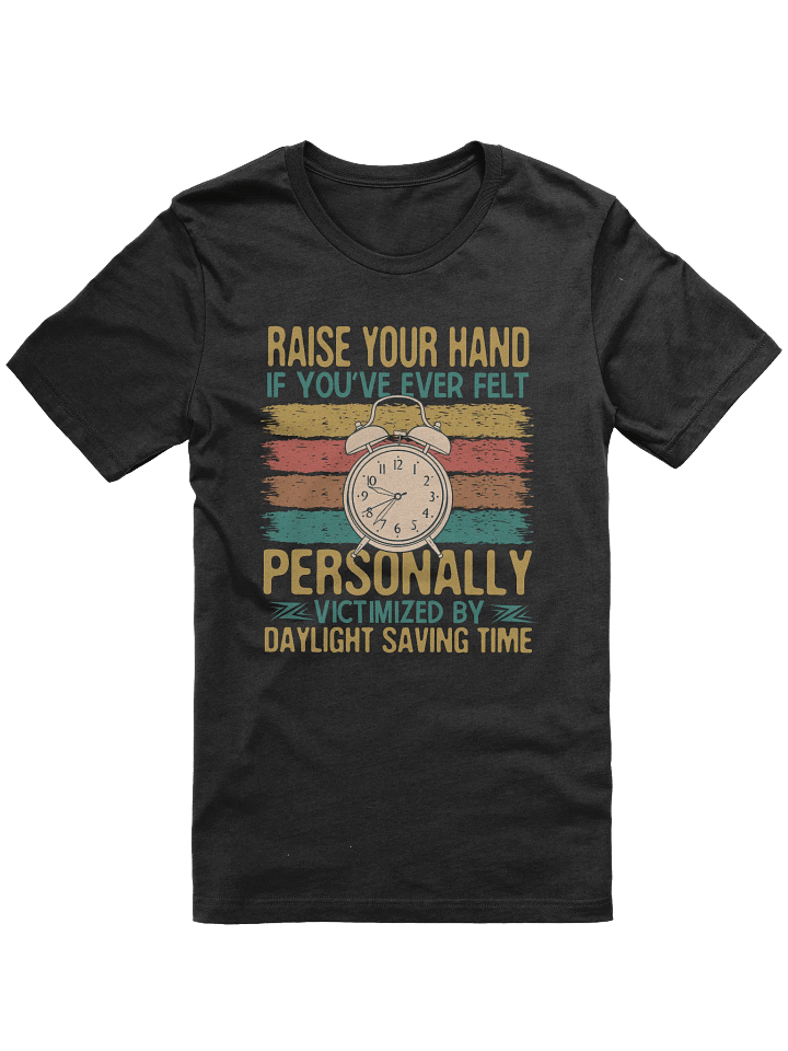 Daylight Saving Time T-shirt product image (2)