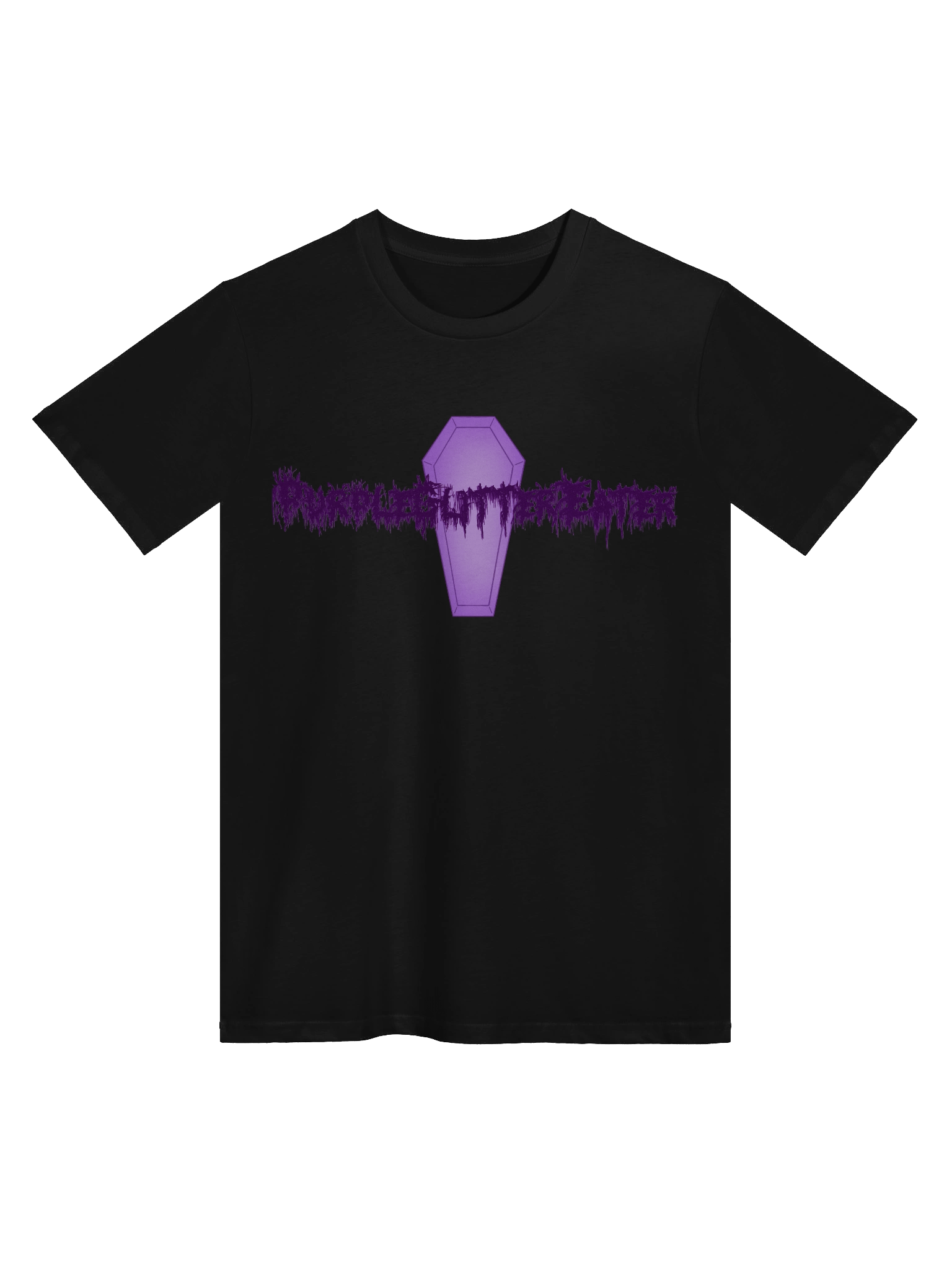 Purple's Black Metal Logo Shirt product image (1)