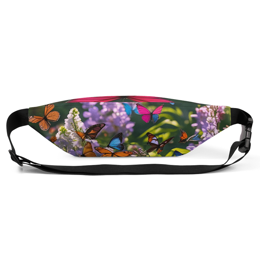 Fluttering Garden All-Over Fanny Pack product image (4)
