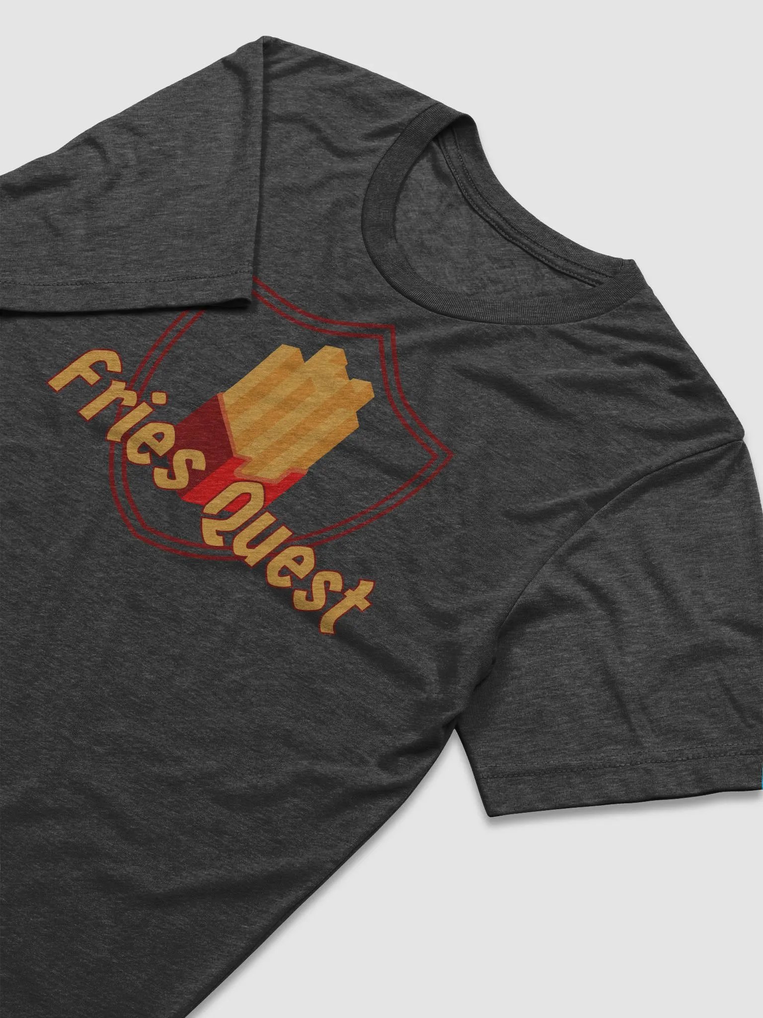 Triblend Short Sleeve Fries Quest T-Shirt product image (21)