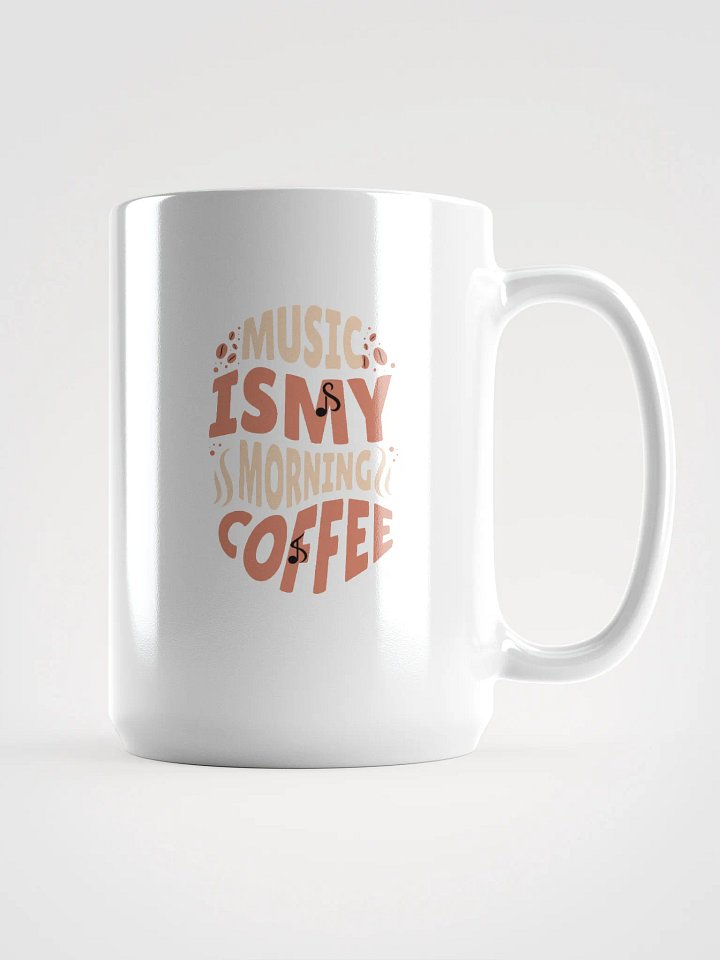 Music Coffee - White Glossy Mug product image (1)