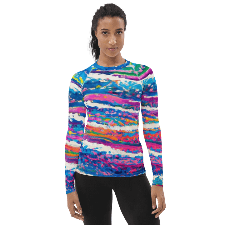COLOR FLOW Women's Rash Guard product image (1)