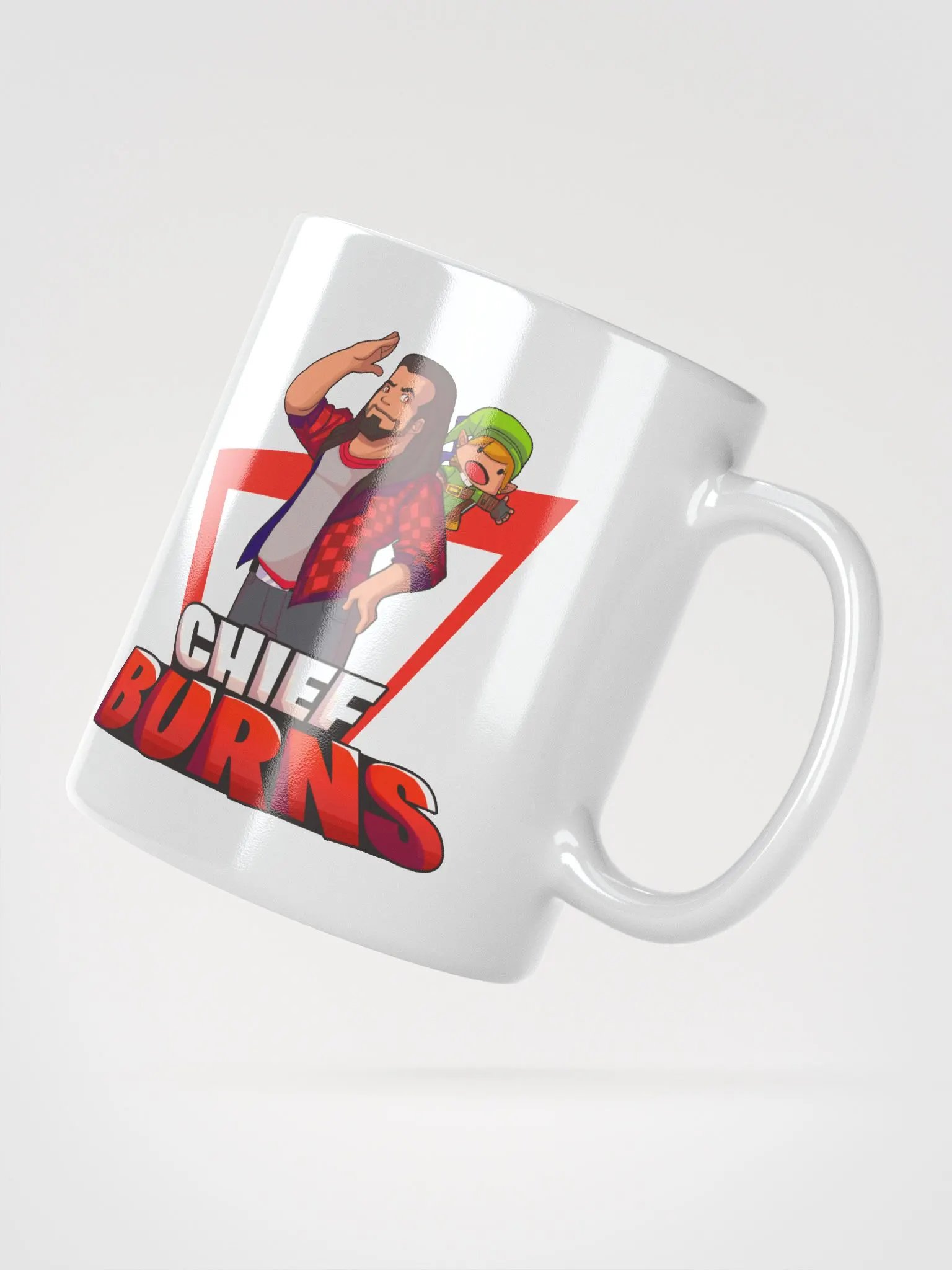 Chief Burns Mug White product image (4)