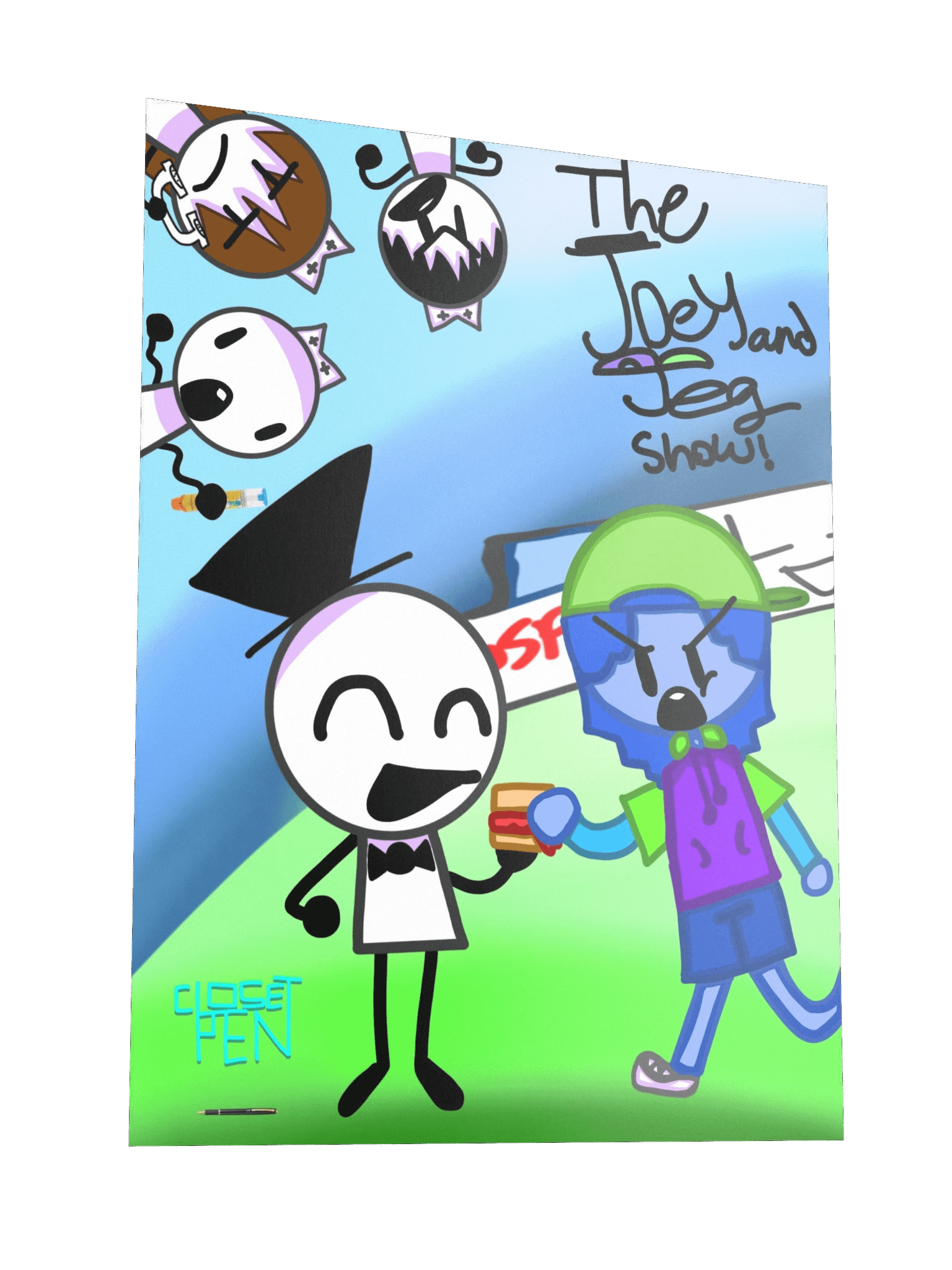 The Joey and Jeg Show Episode One Poster product image (3)
