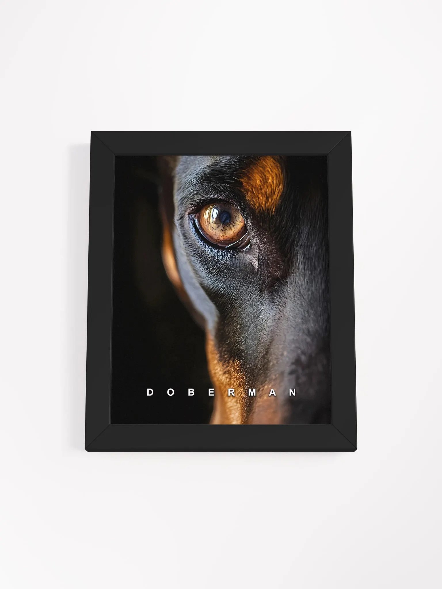 Doberman's Eye Matte Poster product image (2)