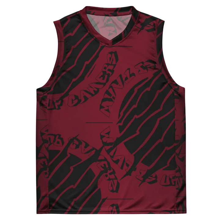 [ ITZJOEL44 ] RED/BLACK Basketball Jersey product image (1)