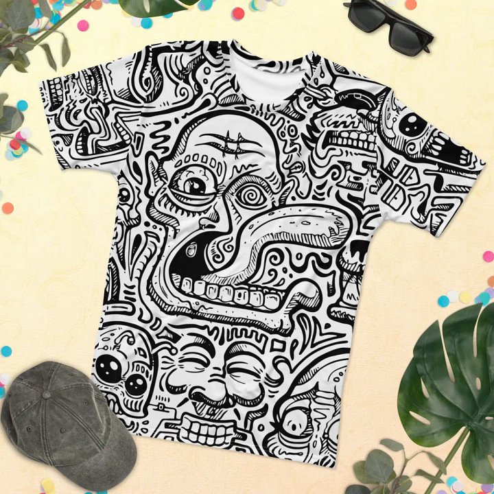 Draw that Sound Premium Wrap-Around Tee product image (1)