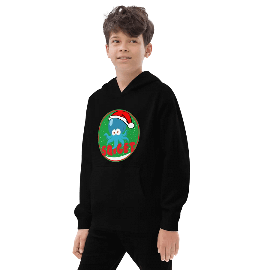 Squid Santa Youth Fleece product image (3)