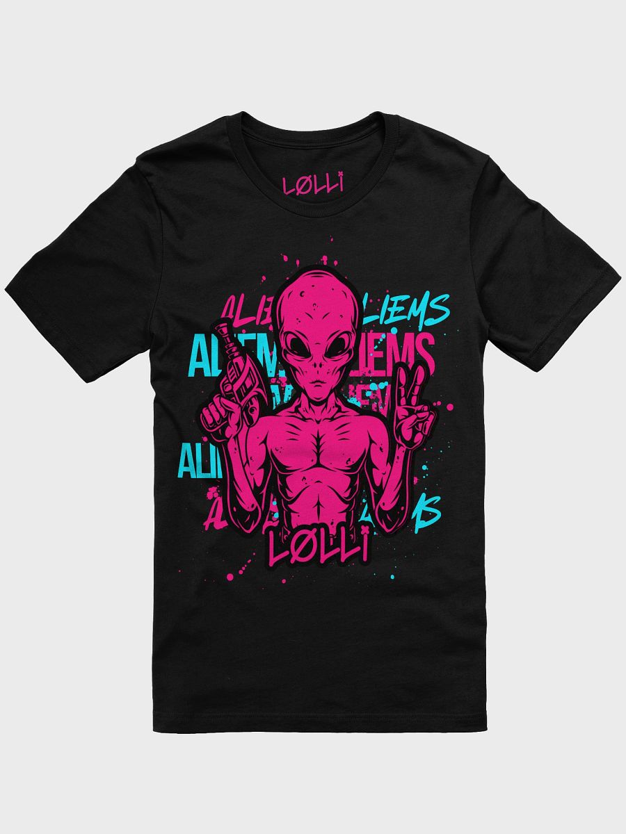 The ALIEM INVASION! Black Lolli! T-Shirt product image (1)