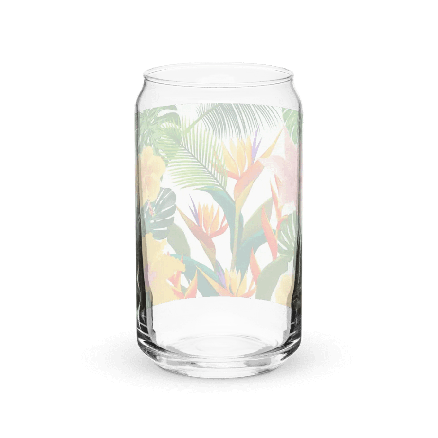 Tropical Paradise Can-Shaped Glass product image (38)
