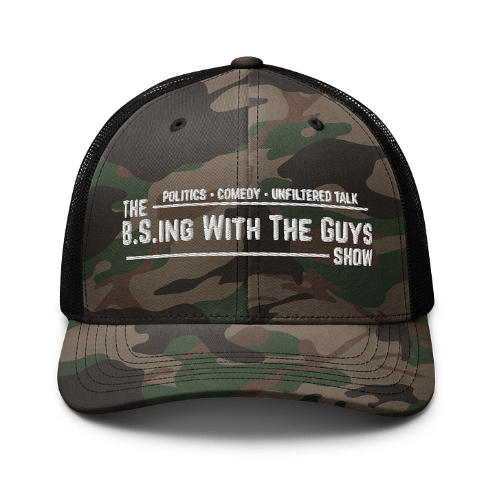 The B.S.ing With The Guys Show Camo Hat product image (1)