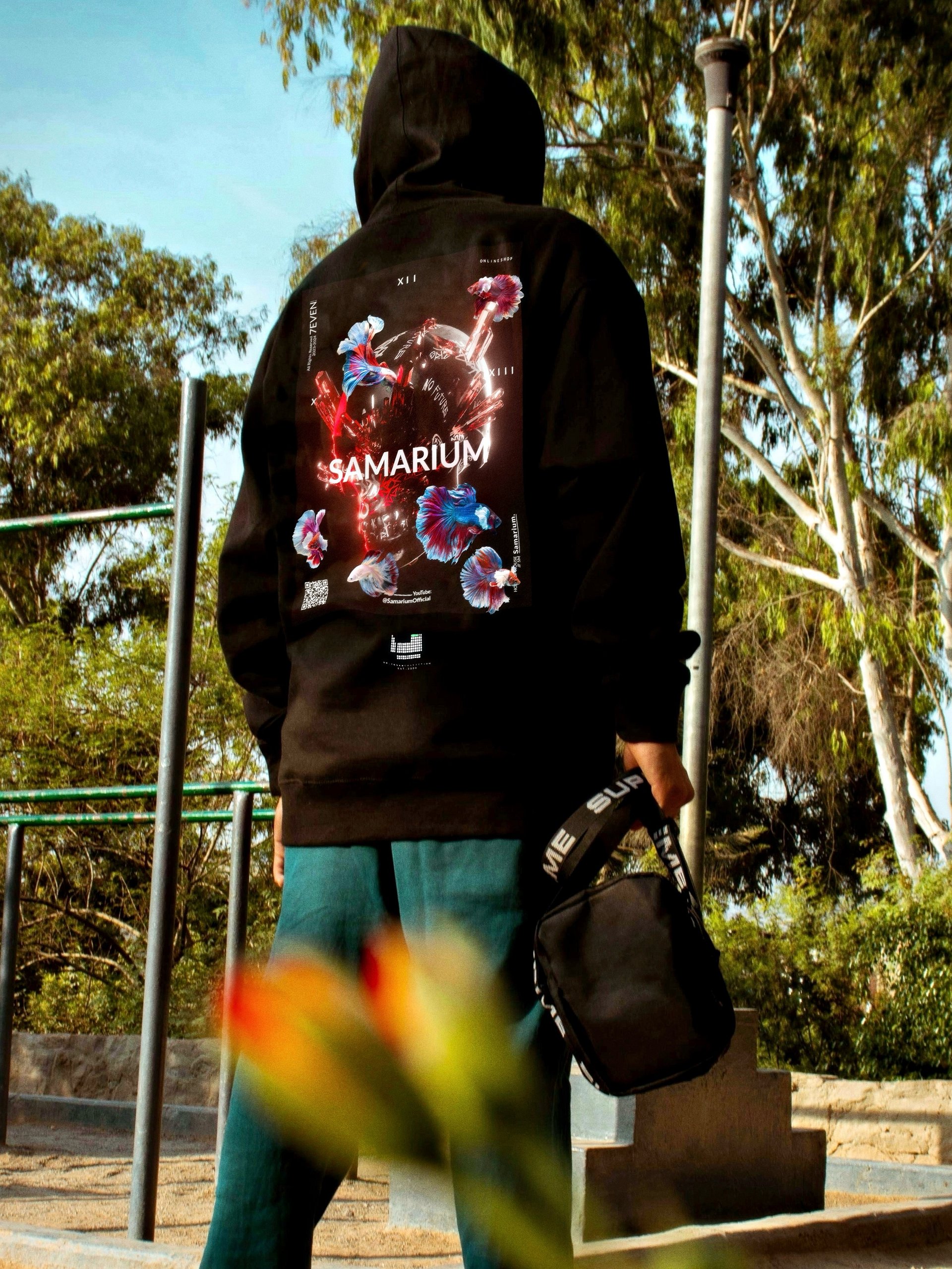 N°2 • GREED | DEEP BLACK HOODIE product image (1)
