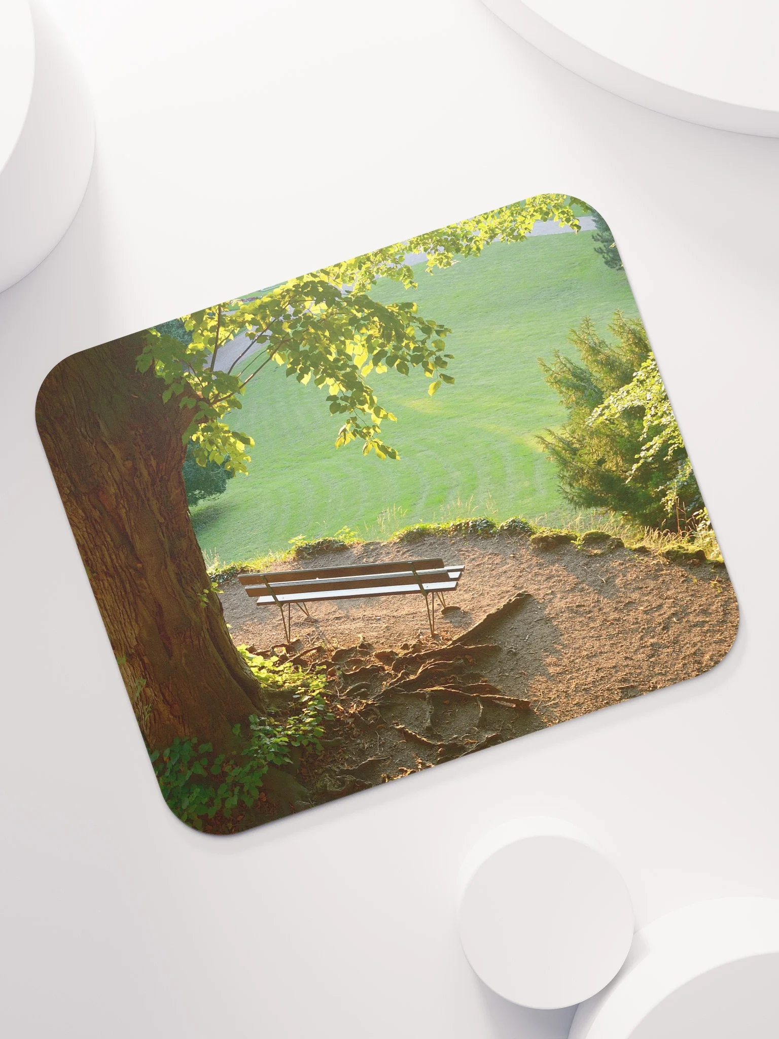 Mauspad - Parkbank unter einem Baum product image (7)