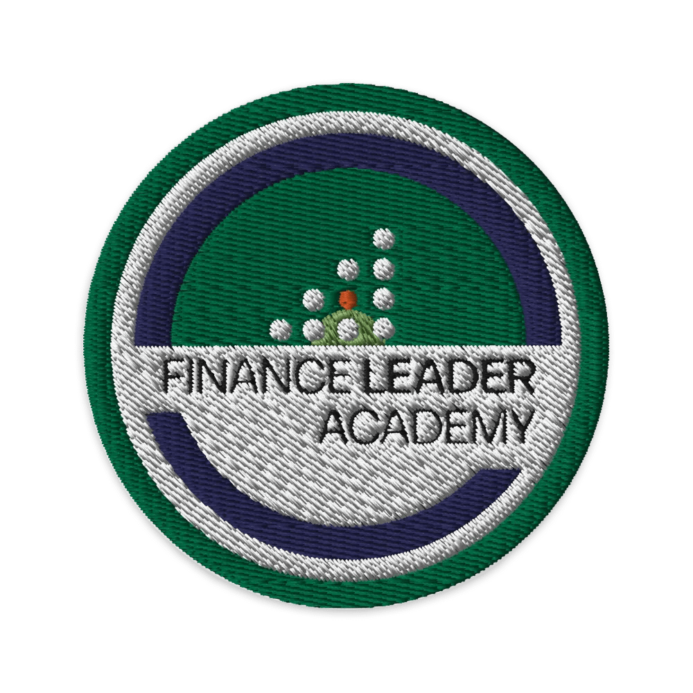 Finance Leader Academy Circular Patch product image (1)