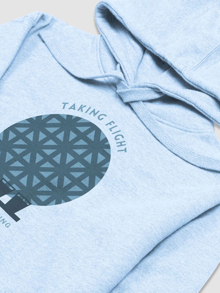 Drinking Around the World Disney Flight Hoodie: Blue Graphic on White or Blue product image (6)