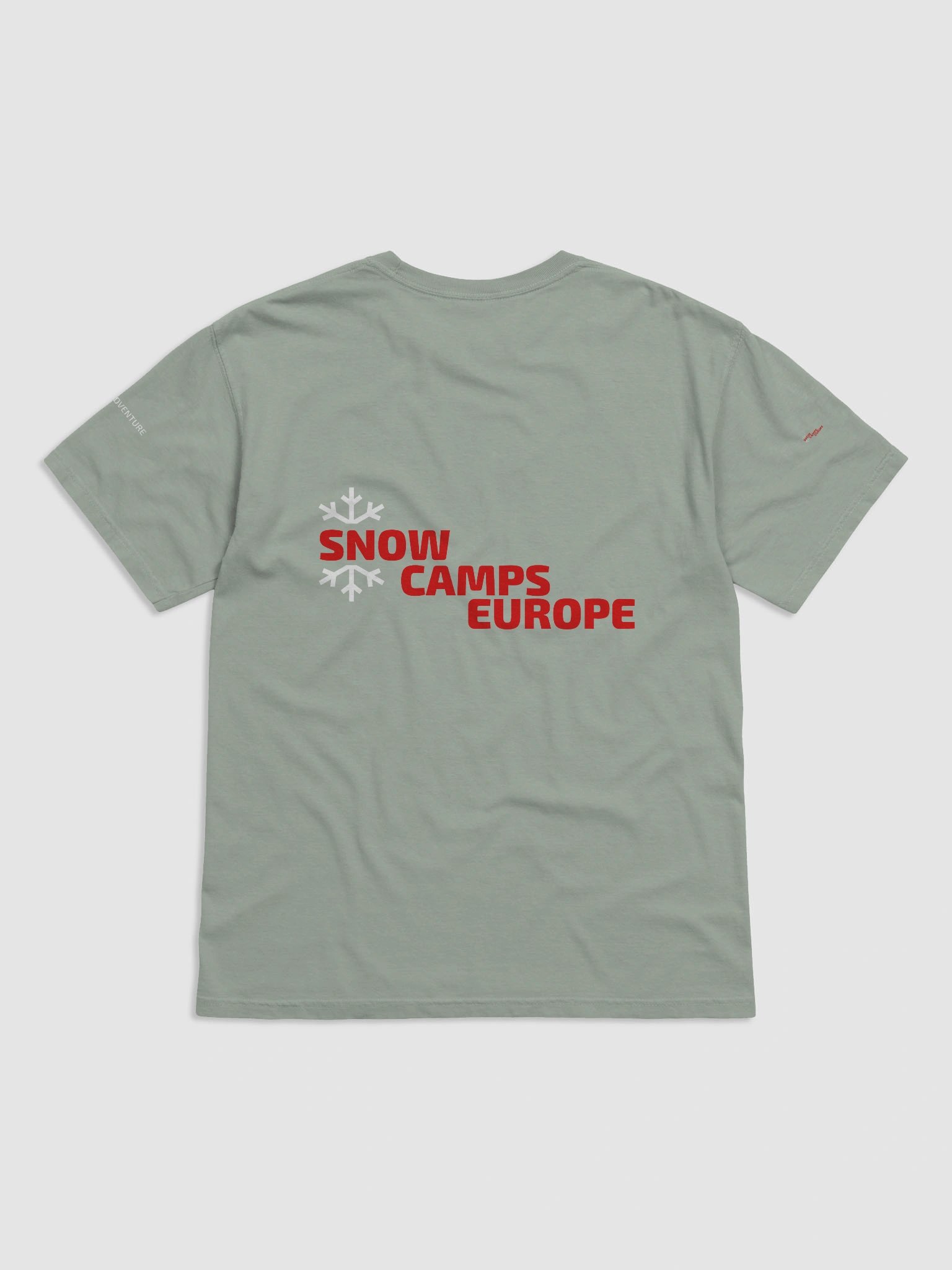Snowflake Comfort: Unisex Heavyweight T-Shirt product image (2)