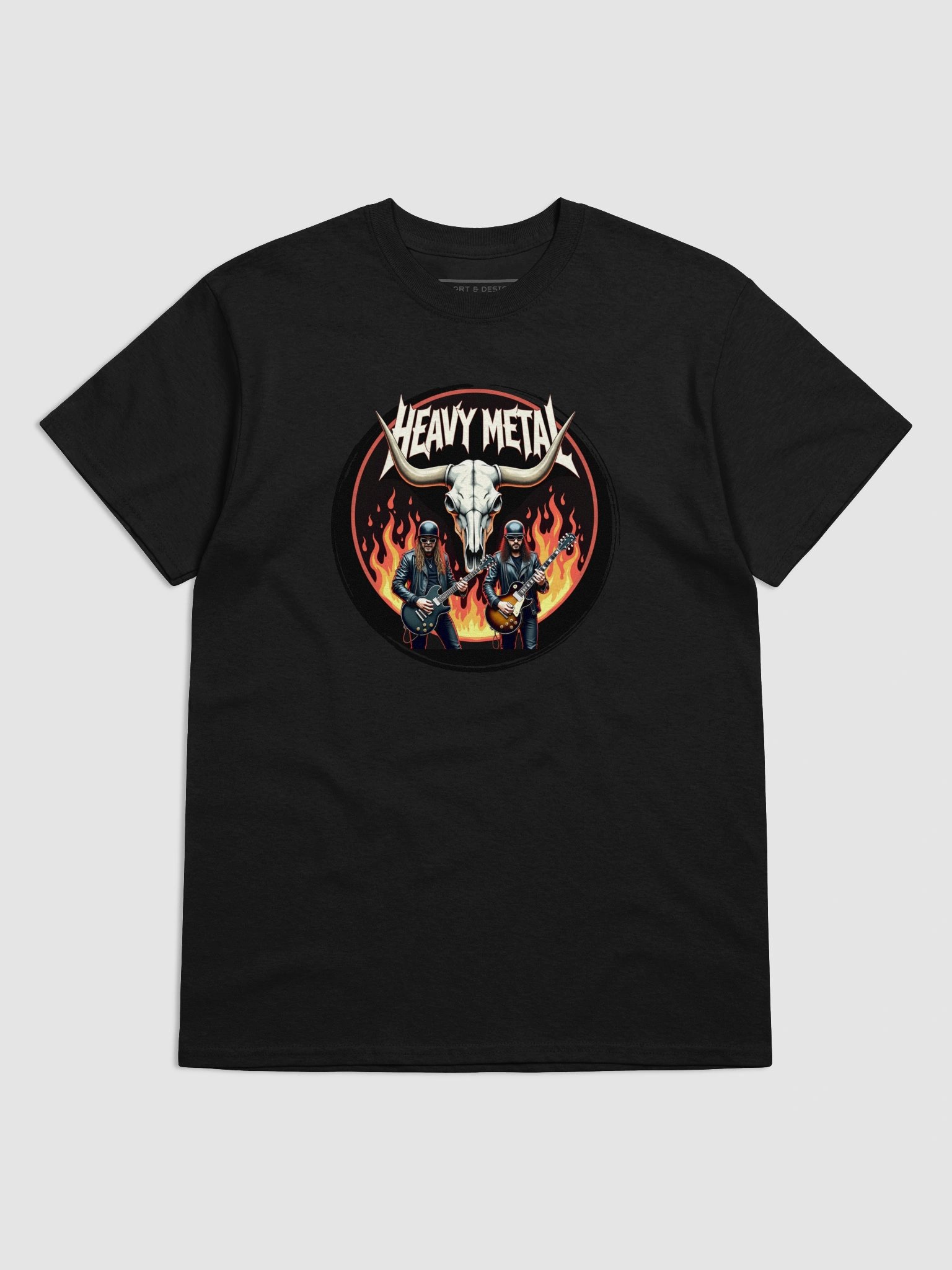 Hellstrings: Metal’s Infernal Overture - Heavy Metal - M-ART & DESIGN Tee product image (5)
