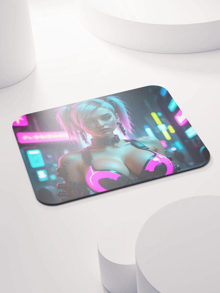 Neon Cyberpunk Mouse Pad product image (5)