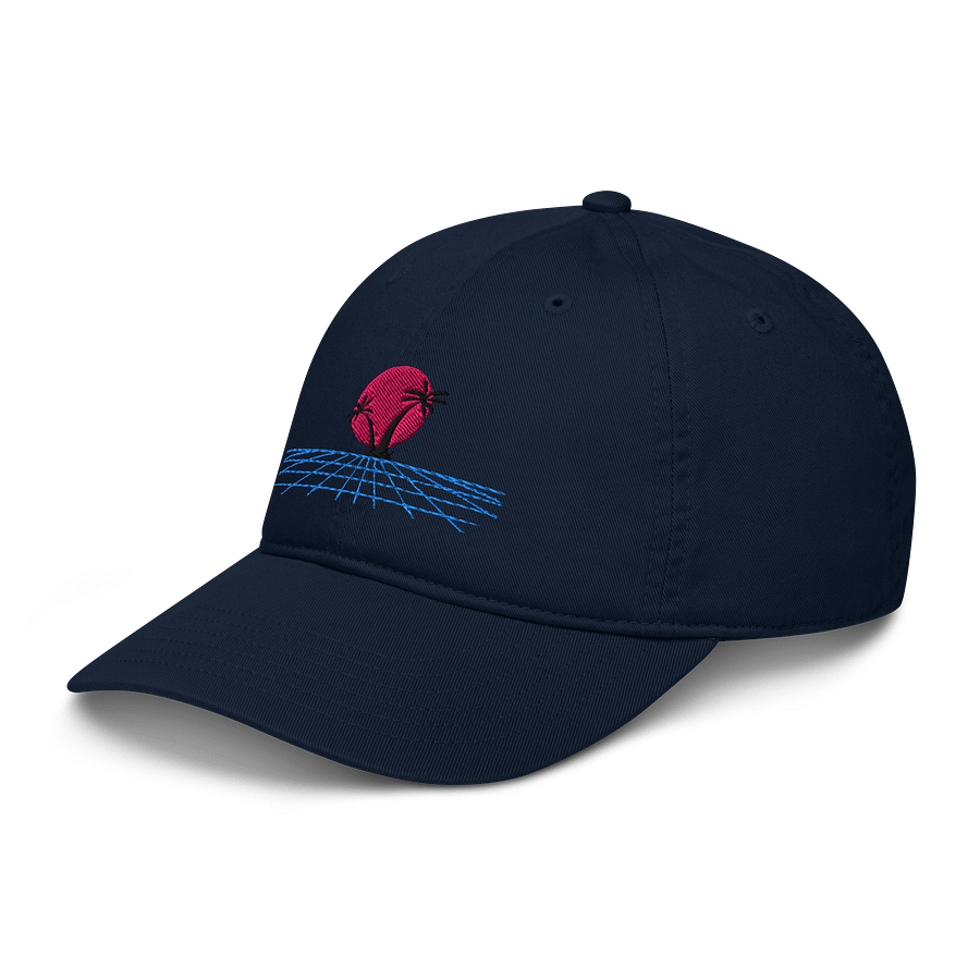 Retro Sunset Palm Dad Hat product image (4)